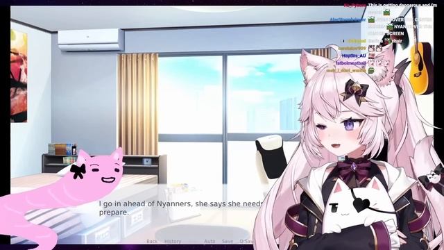 Nyan Dates Herself In a Fan-Made Visual Novel смотреть онлайн