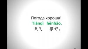 Базовые фразы китайский язык