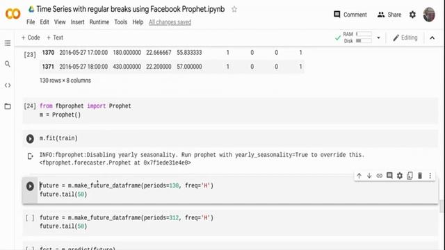 Time Series - Handling Data with Regular Gaps using Facebook Prophet смотреть онлайн