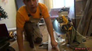 Облагораживание дверного проема доборами