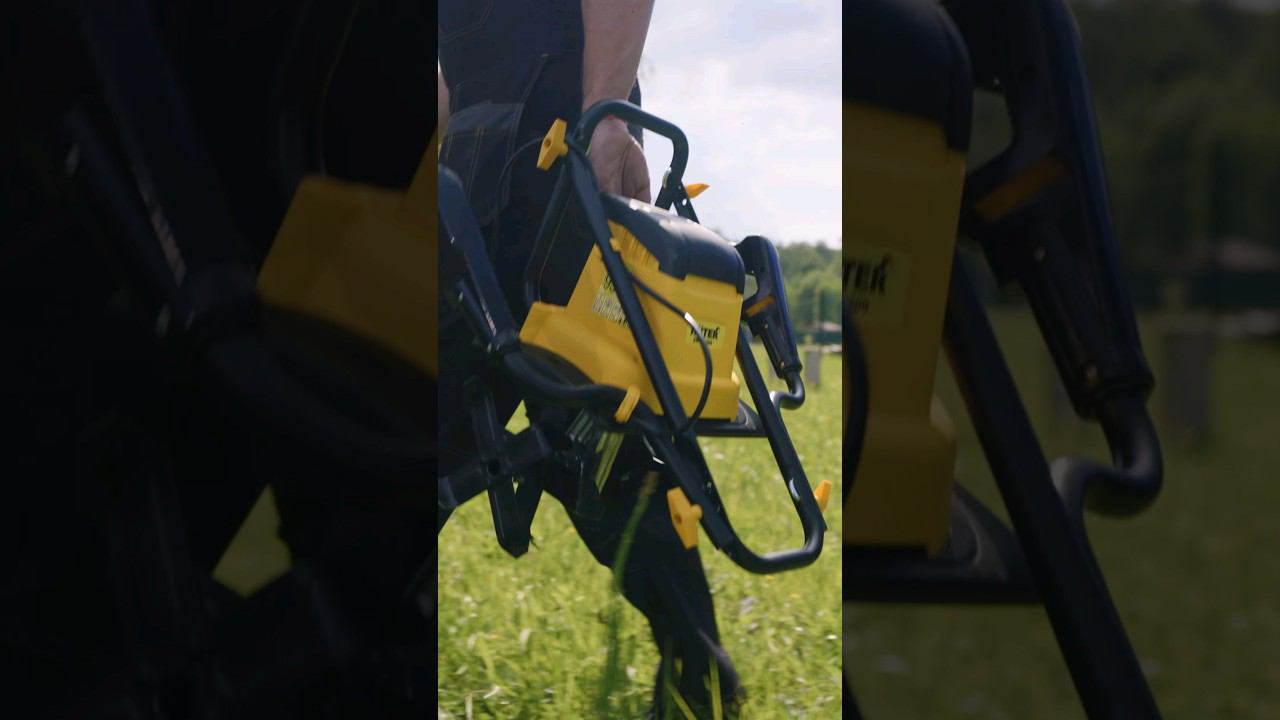 Компактный культиватор для парника и грядок #Huter #tools #культиватор #diy смотреть онлайн