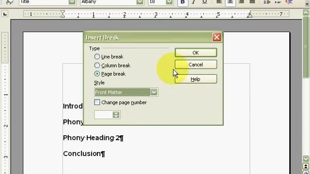 Open Office Writer - Facing Page Layout - Part 1 смотреть онлайн