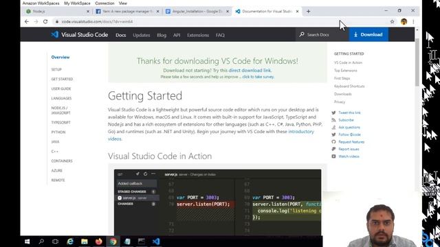 Angular Installation смотреть онлайн