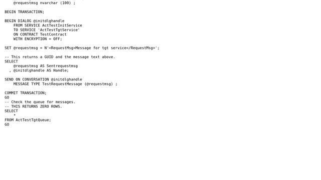 Databases: Cannot get a message to go to a SQL Server Service Broker Queue (2 Solutions!!) смотреть онлайн