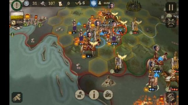 War of Batos. Тиберий (Conquering Germania) - #2. Great Conqueror: Rome.