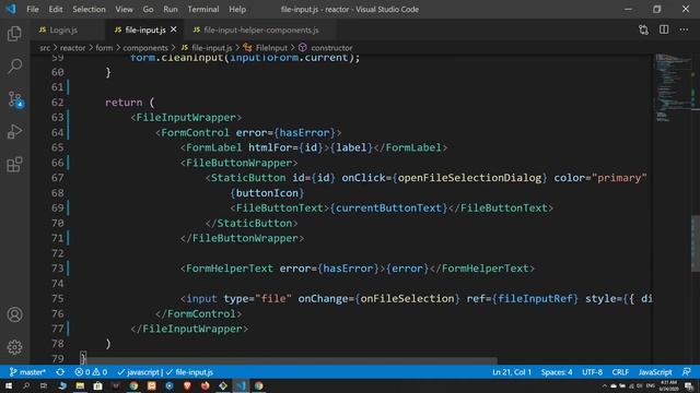 15 File Input Component Part III | Reactor смотреть онлайн