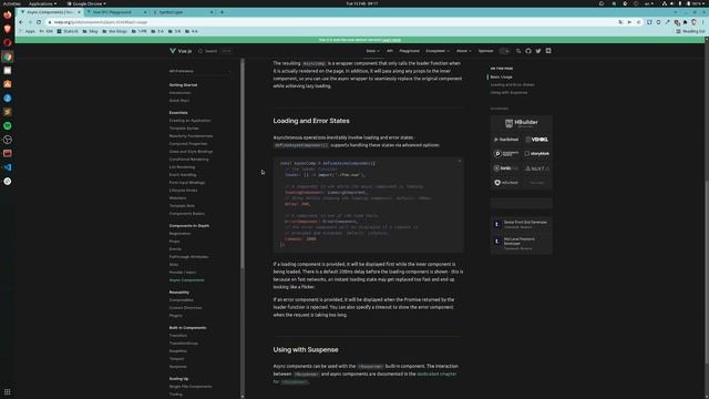 Reading the new VueJs.org docs LIVE! - Part 24 - Async Components смотреть онлайн