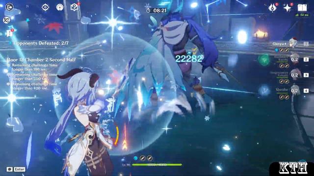 C2 Alhaitham Spread & C6 Ganyu Freeze - Genshin Impact Abyss 3.6/3.7 - Floor 12(9 Stars) смотреть онлайн