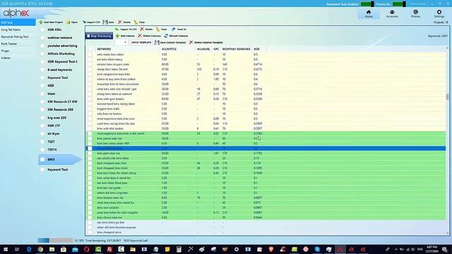 KGR AllInTitle Keyword Research Tool (Keywords You Can Rank!)