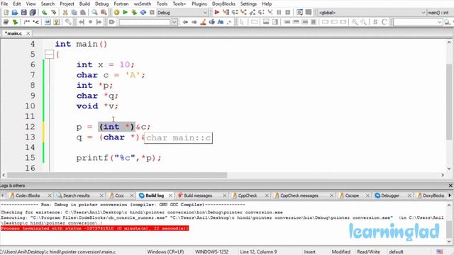 Pointer Conversion, Type Casting | C Programming Video Tutorial in Hindi смотреть онлайн