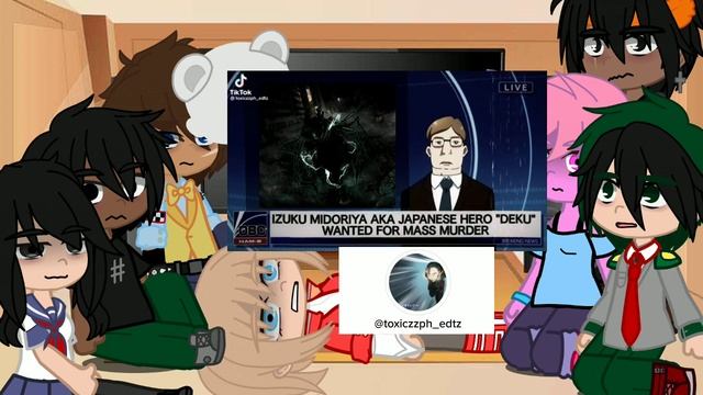 Fandoms react to eachother (1/7)//My Hero Academia// смотреть онлайн
