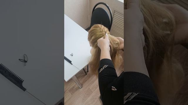 Как заплести колосок, французскую косу, косу "дракончик". смотреть онлайн