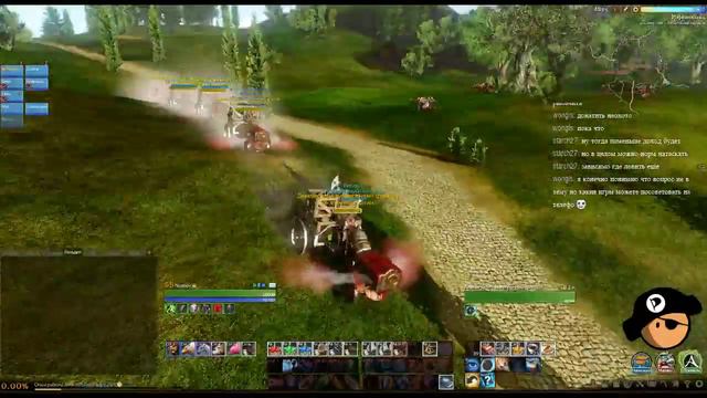 ArcheAge - Перевозка паков по мирке, 2 короны - Лес Гвинедар смотреть онлайн