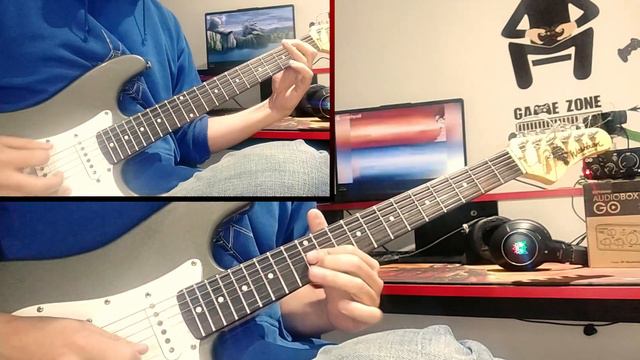 NARUTO | The Rising Fighting Spirit - Guitar Cover смотреть онлайн