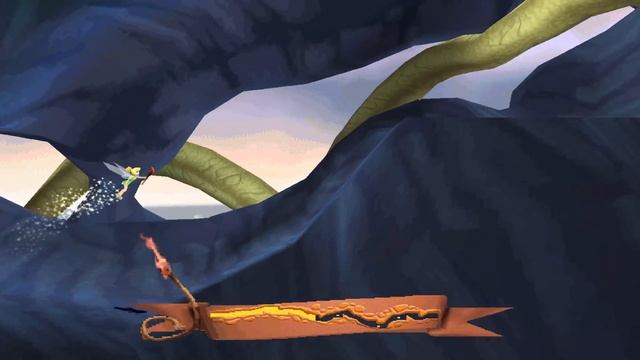 Adventures in Never Land (PS1) 100% Walkthrough - Part 19 - Fly Tink, Fly! (Skull Rock) смотреть онлайн