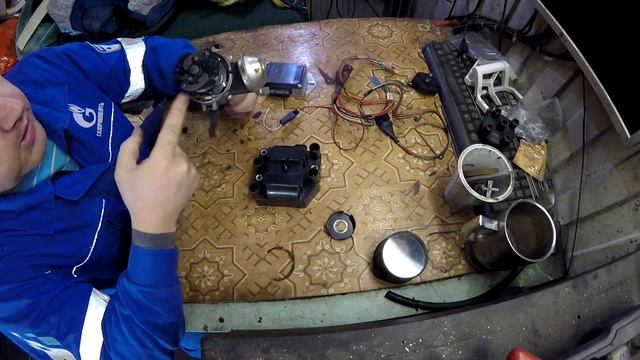 №6 ВАЗ 2101 Под зимний дрифт. Двухконтурное зажигание. смотреть онлайн