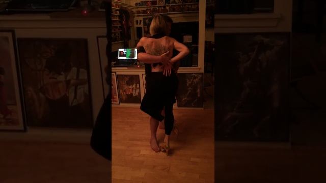 Laura and Gabe dancing Argentine Tango - Roxanne (Moulin Rouge) смотреть онлайн