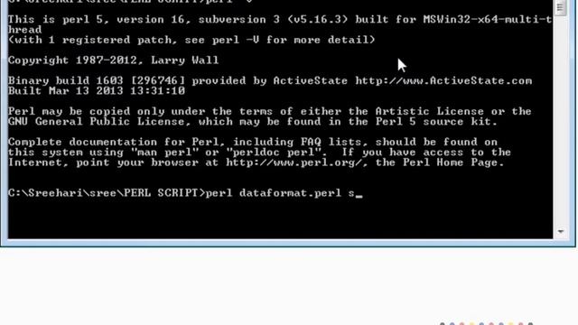 Perl Script to Analyze PowerCenter Session Log смотреть онлайн