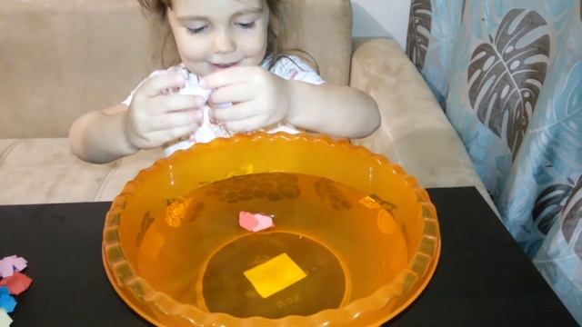 Простой эксперимент с водой для детей/ Как распускаются цветы/ WATER Easy Kids Experiments
