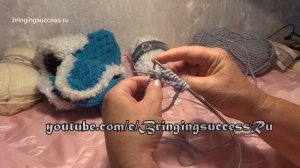 Как связать шапку-ушанку для мальчика спицами