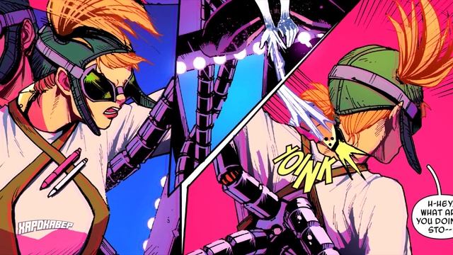 Гвен Стейси в тесных объятиях Октавиуса | обзор комикса Spider-Gwen - Shadow Clones # 1 | Марвел смотреть онлайн