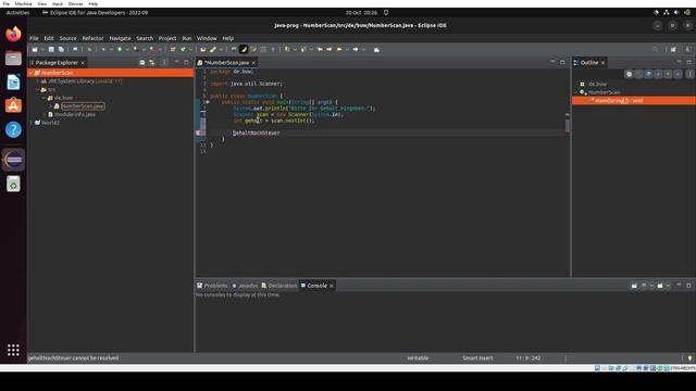 Java Zahlen mit Scanner von der Konsole aus einlesen смотреть онлайн