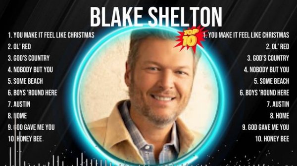 Blake Shelton 🎸 Best Classic Country Music 🎸 Blake Shelton Full Album