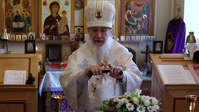 Проповедь епископа Амвросия (Тимрота) в неделю 9-ю по Пятидесятнице, 25 августа 2024 года смотреть онлайн