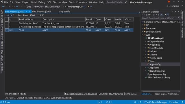 Calling an Azure API in WPF - A TimCo Retail Manager Video смотреть онлайн
