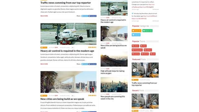 Falcon - Responsive WordPress Magazine Theme смотреть онлайн