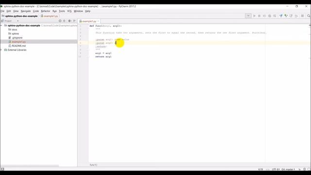 Python documentation website with Sphinx and GitHub - 02 - Documenting python code with PyCharm смотреть онлайн