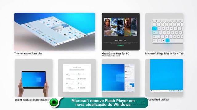 Microsoft remove Flash Player em nova atualização do Windows смотреть онлайн