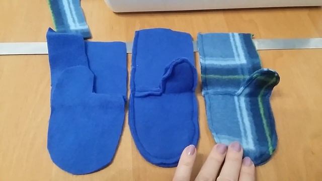 Мастер класс. Пошив детских рукавиц. смотреть онлайн