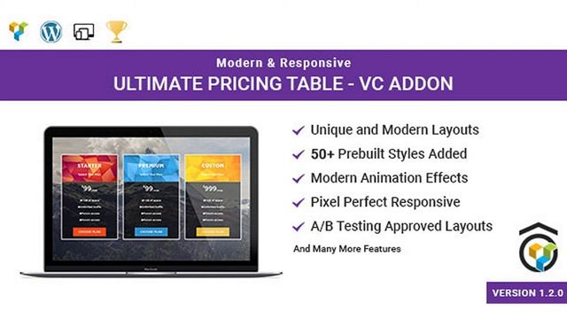 Ultimate Pricing Table - Visual Composer Addon | Codecanyon Scripts and Snippets смотреть онлайн
