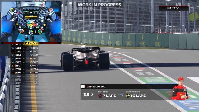 F1 22 Gameplay - 25% RACE At NEW Albert Park 2022 - Australian GP | Thrustmaster Ferrari SF1000 [4K