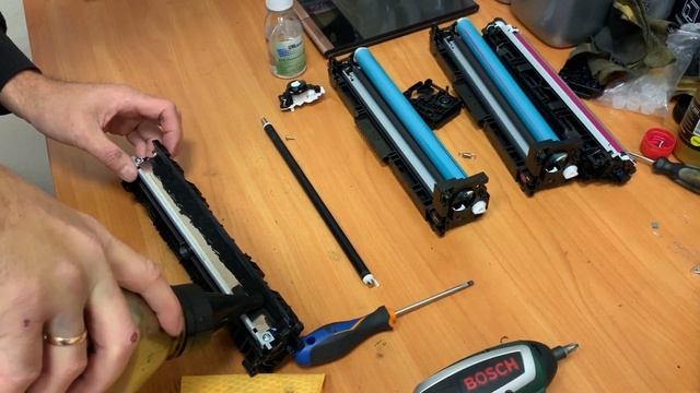 Заправка картриджа Canon 054BK