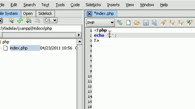 PHP Урок 6 - echo/print и html тагове смотреть онлайн