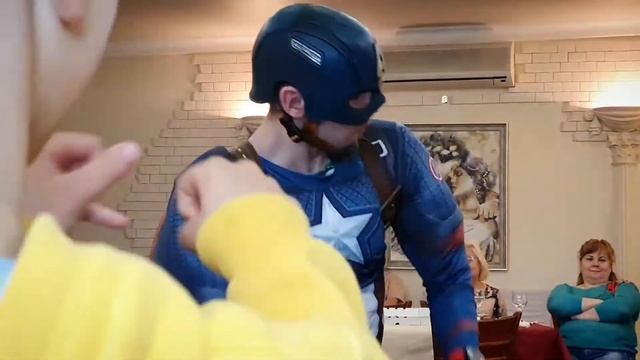 Капитан америка на празднике | Аниматор | Детский день рождения | Белгород