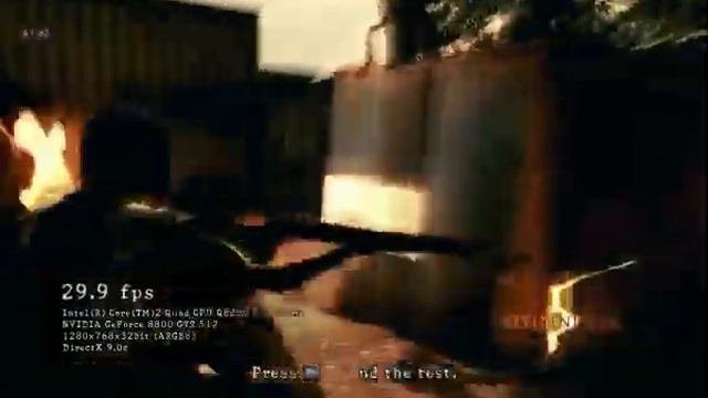Resident Evil 5 PC - Benchmark Max Settings 30fps смотреть онлайн