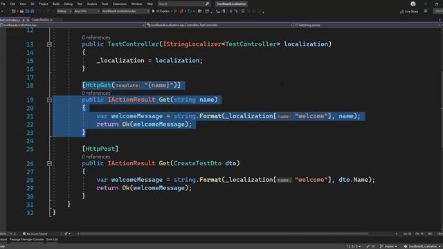 [Arabic] Json Based Localization In .Net 6 (Core) - 16. Use Localization In APIs смотреть онлайн