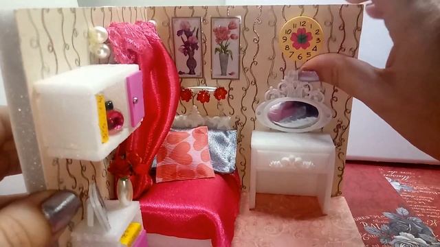 DIY Кукольный домик своим руками Миниатюрный кукольный домик Miniature doll house смотреть онлайн