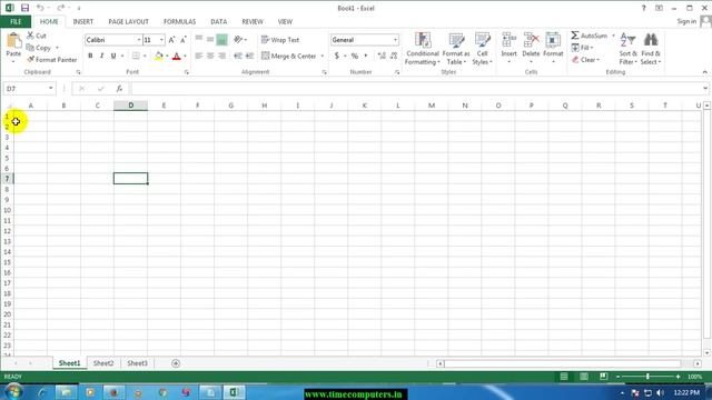Ms Excel 2013 Tutorial in telugu Part 1 смотреть онлайн