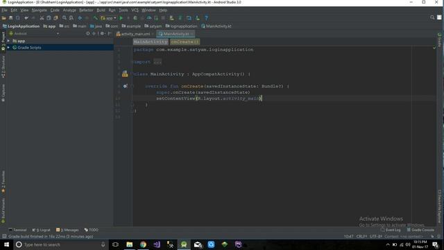 Login Application using Kotlin | login page in android смотреть онлайн