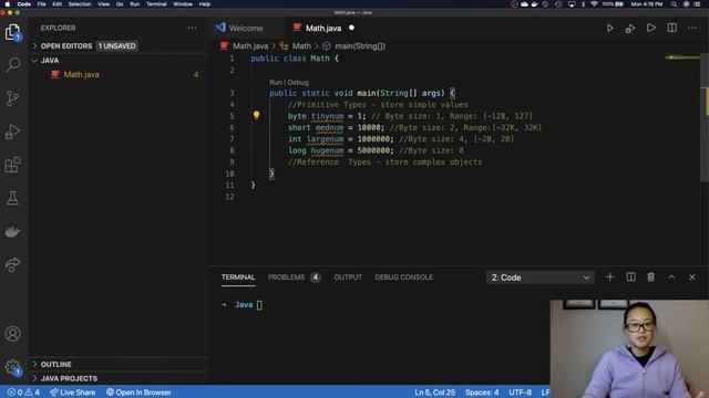 Intro to Java | Anatomy & Variables смотреть онлайн