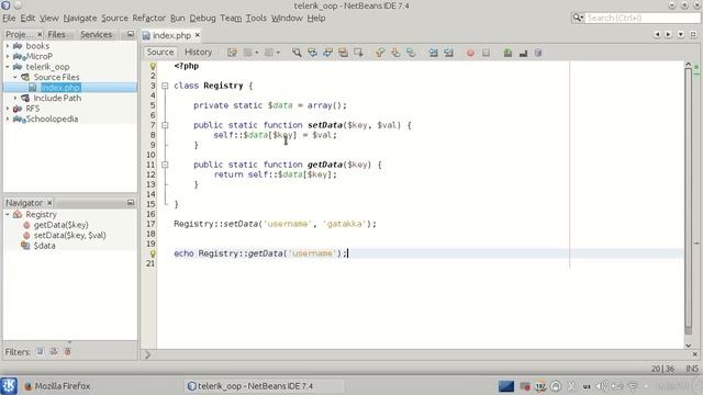 10.PHP - OOP - Singleton, Interfaces, Dependancy Injection (Gatakka)(Telerik 08.11.2013) - 01.14.50 смотреть онлайн