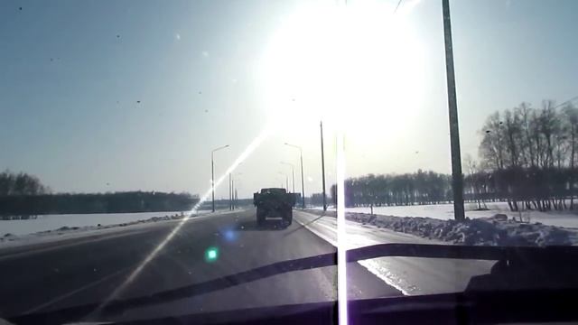 Как объехать Омск, не заезжая в город! Трасса Тюмень-Новосибирск. смотреть онлайн