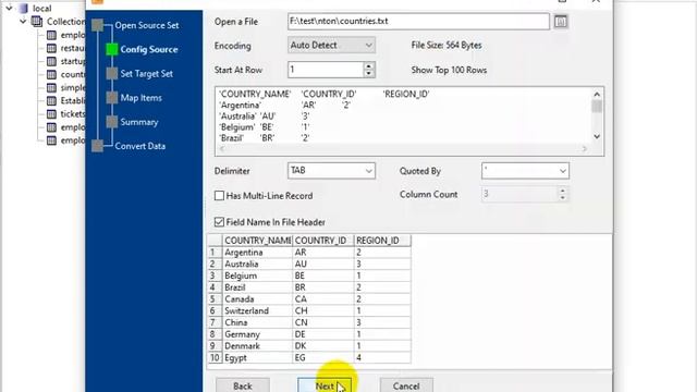 Batch import TXT files to MongoDB collections смотреть онлайн