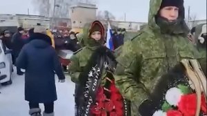 Похороны самарских военных погибших в Макеевке