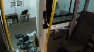 Работа электропривода сдвижной двери