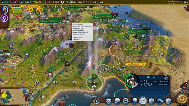 Sid Meiers Civilization VI Console Gameplay